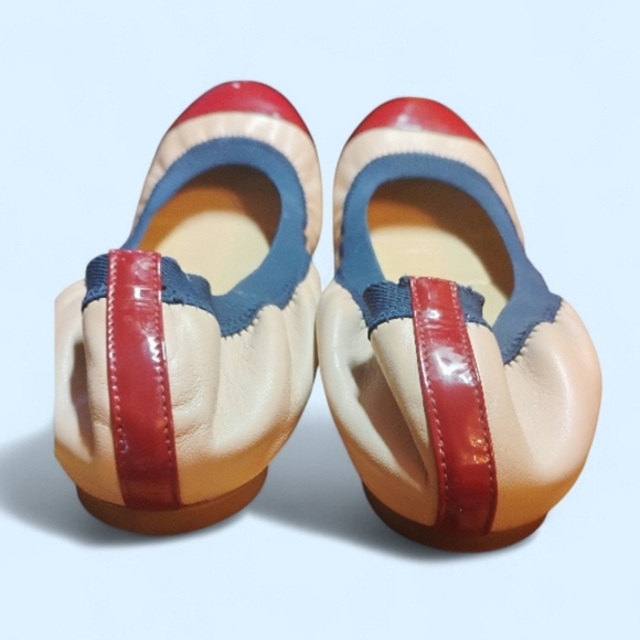 J. Crew Red, Blue, and White Women's Flats - Picture 4 of 5